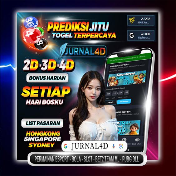 JURNAL4D: Panduan Utama Slot, Togel, dan Taruhan Bola Online